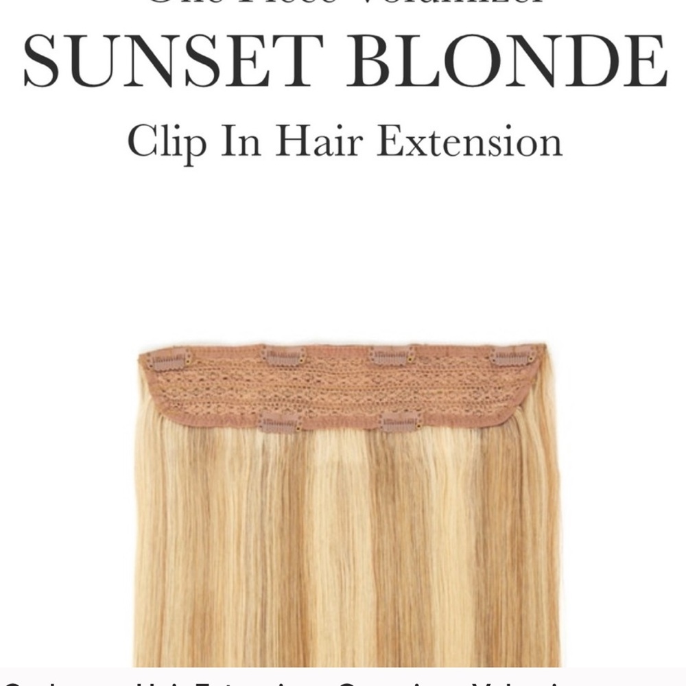 18” Cashmere hair extension with bag!